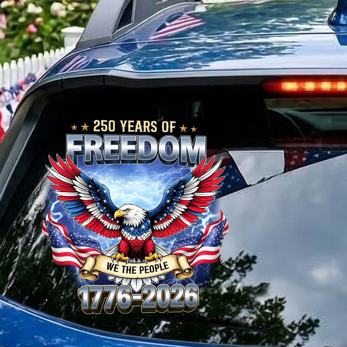 250th USA Birthday Eagle - Decal