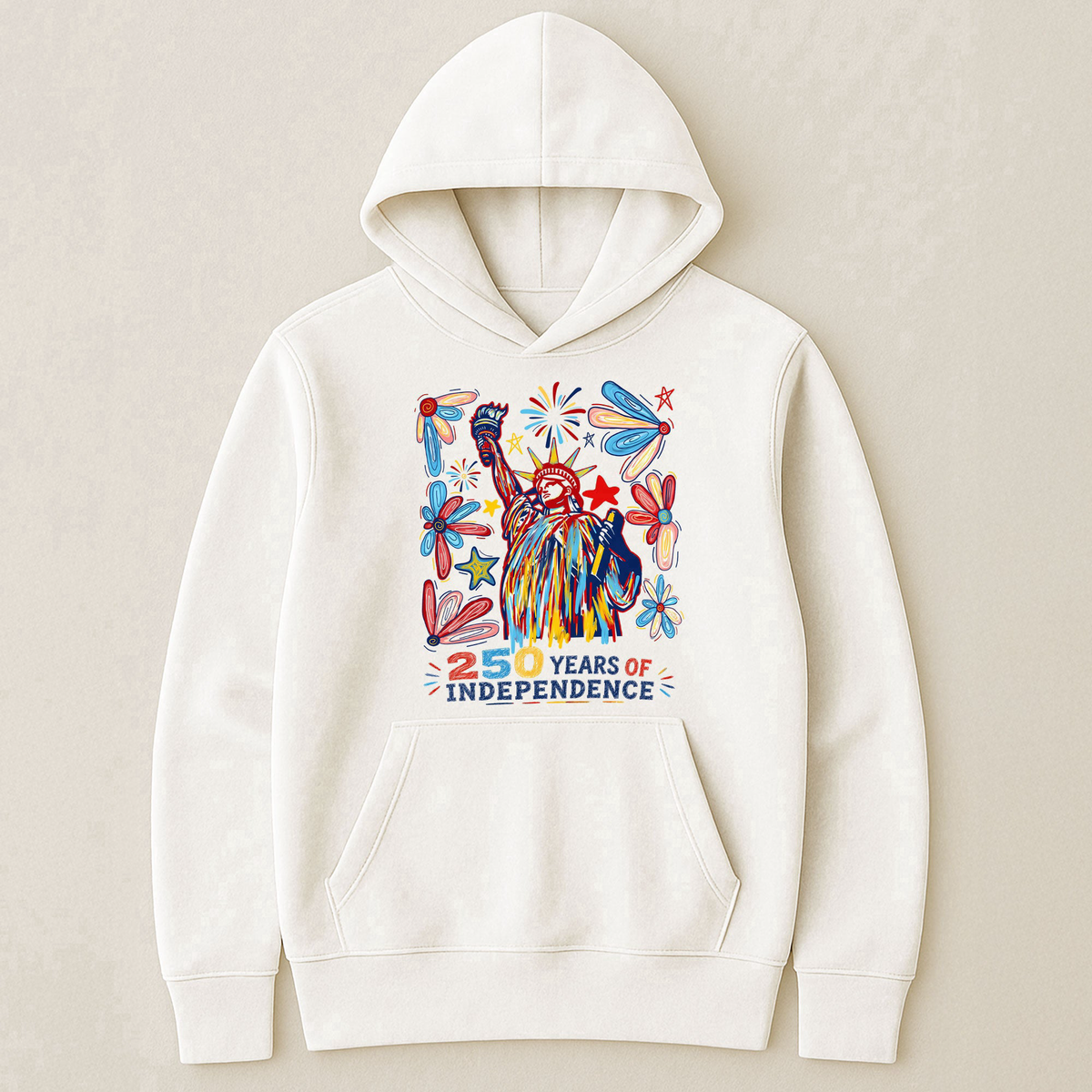 250 Years Independence Retro Style Colorful - Shirt