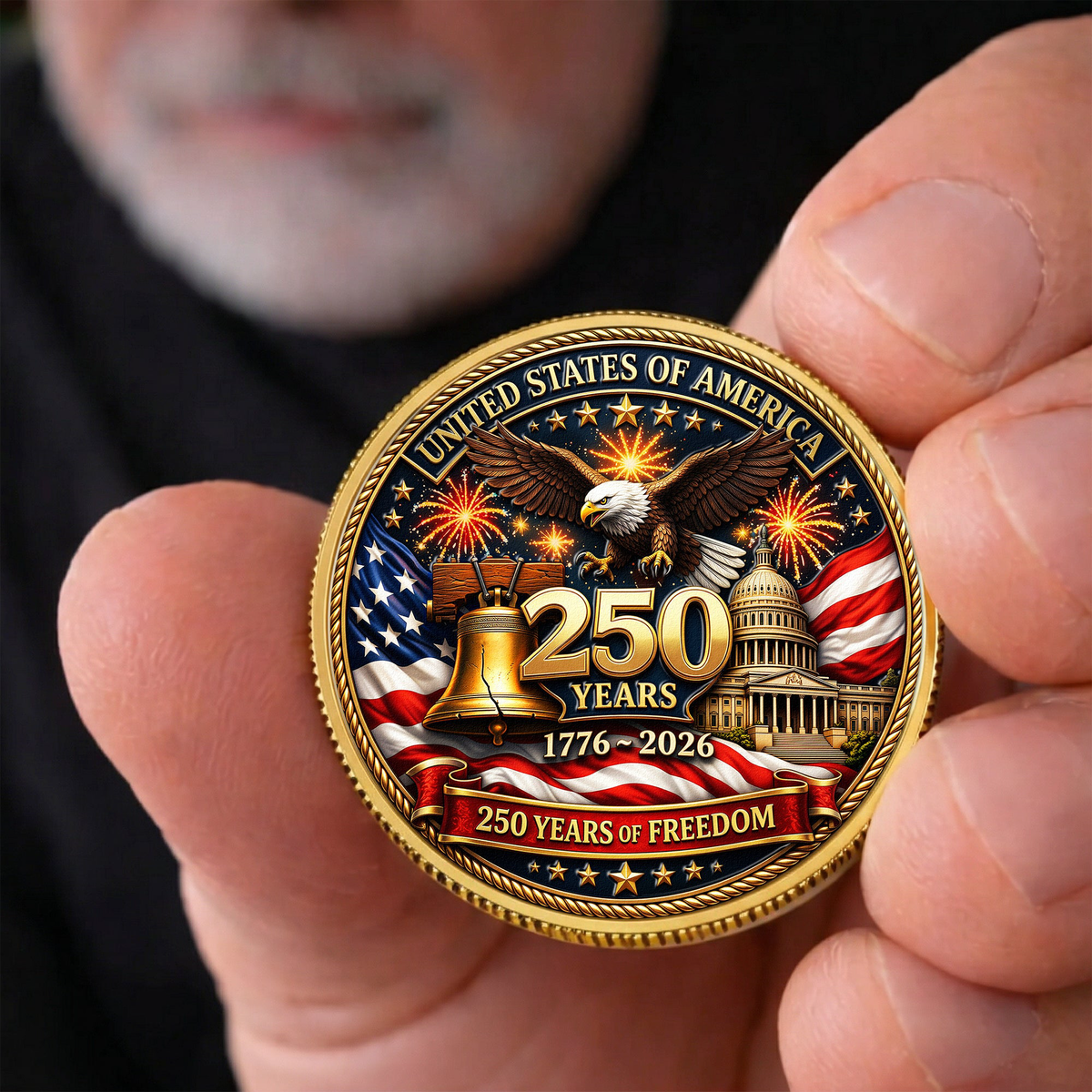 250 Years Of Freedom - Coin