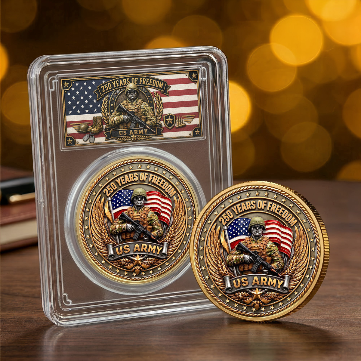 250 Years US Army - Coin