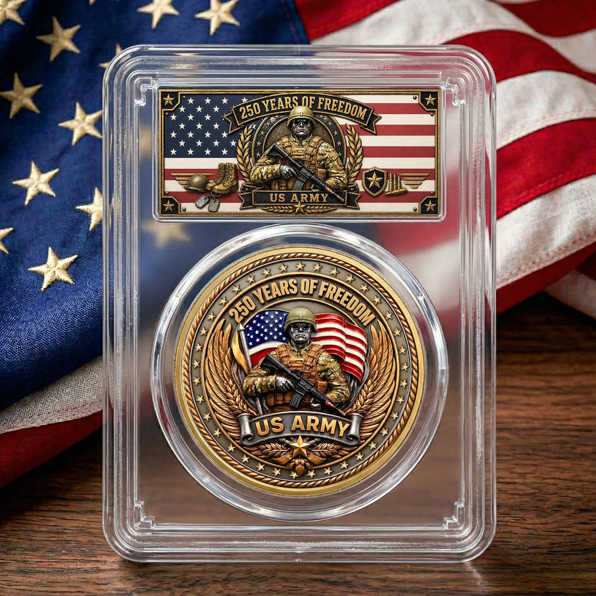 250 Years US Army - Coin