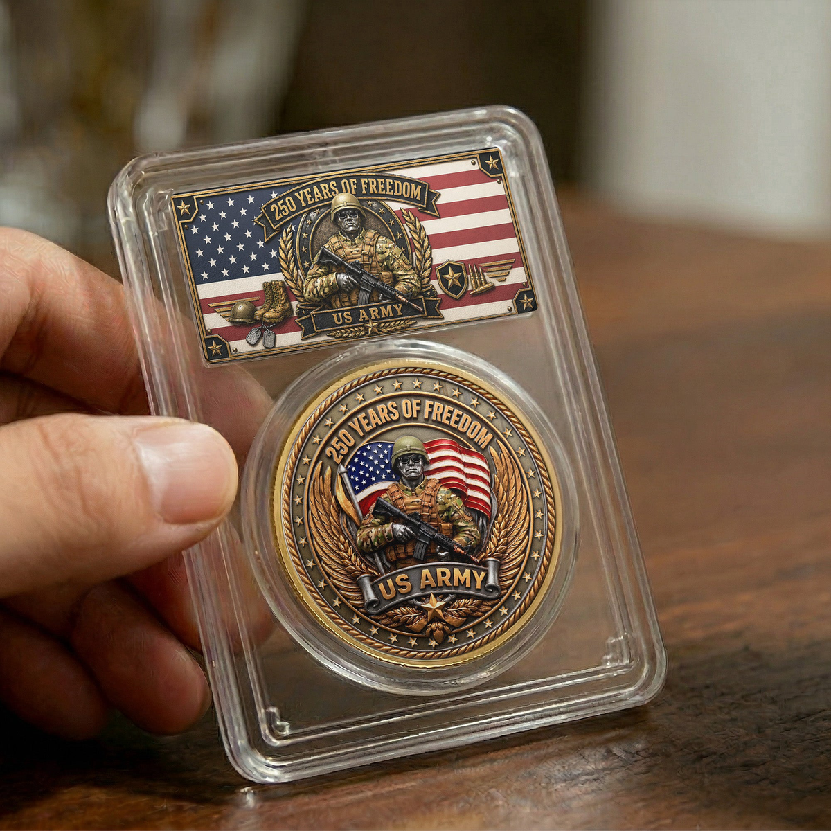 250 Years US Army - Coin