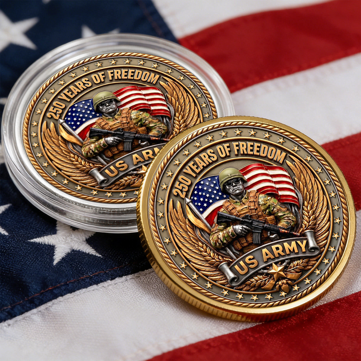 250 Years US Army - Coin