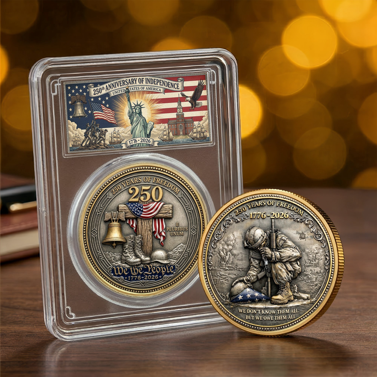 250 Years Veteran We The People - Coin