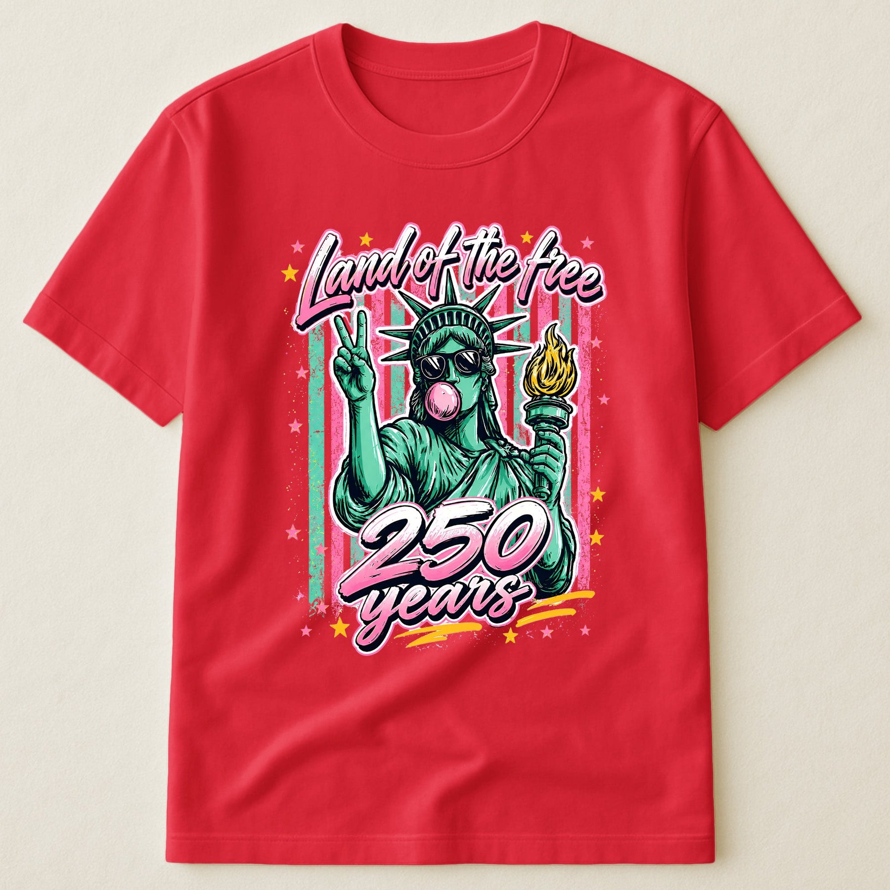 250 Years Land Of The Free - Shirt