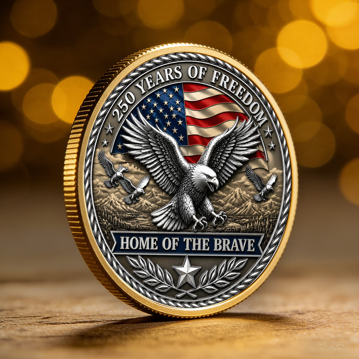 America's Legacy 250 Years Bald Eagle - Coin