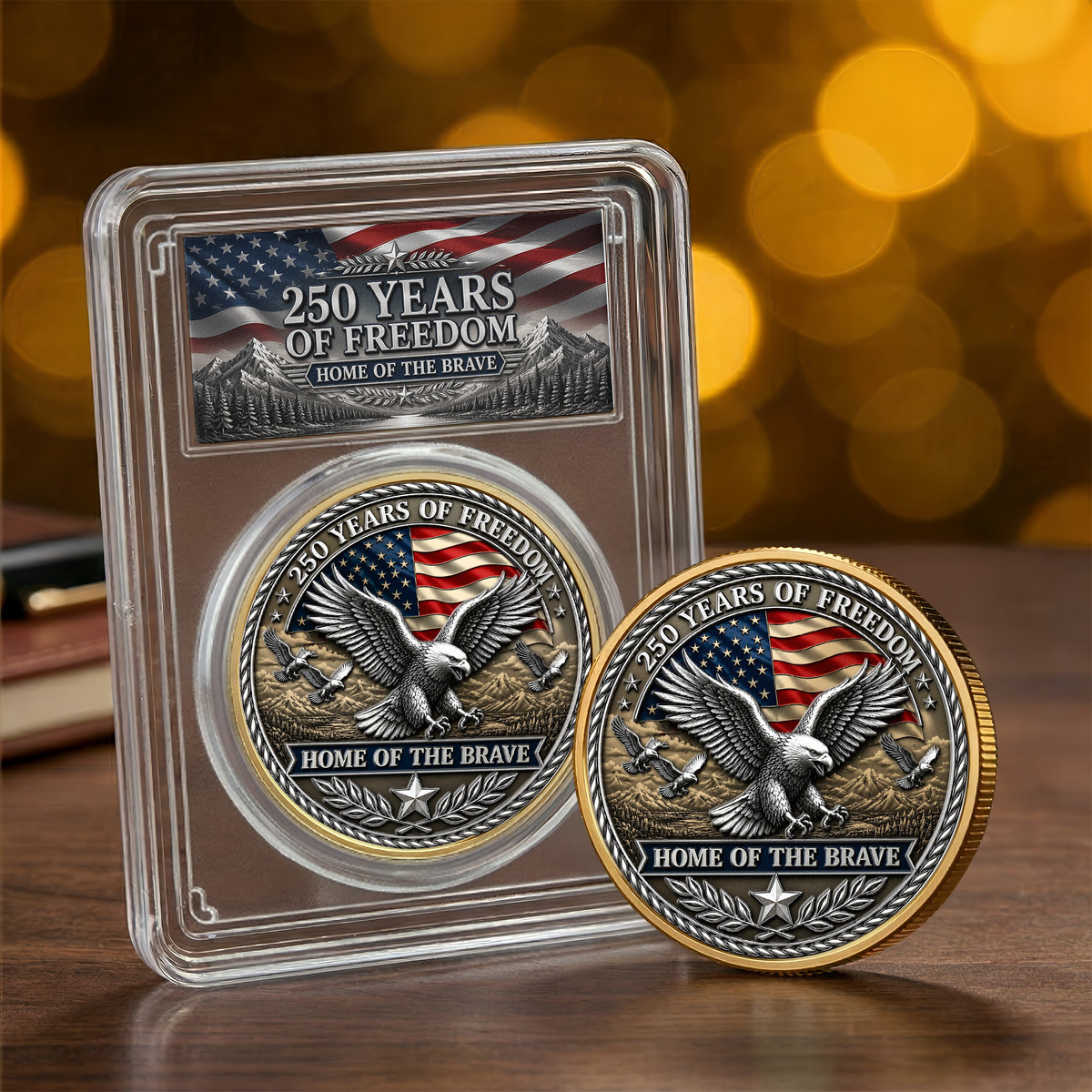 America's Legacy 250 Years Bald Eagle - Coin