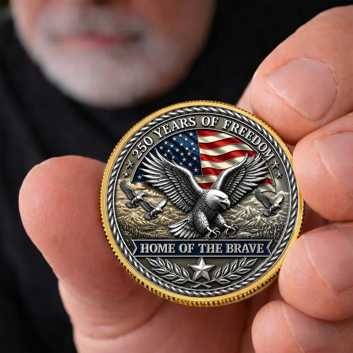 America's Legacy 250 Years Bald Eagle - Coin