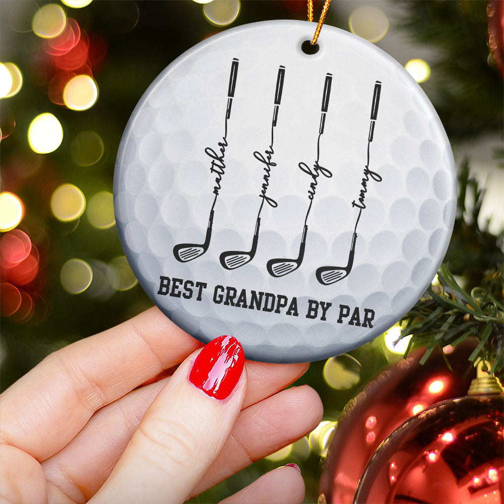 Best_Grandpa_By_Par_Personalized_Ornament_2