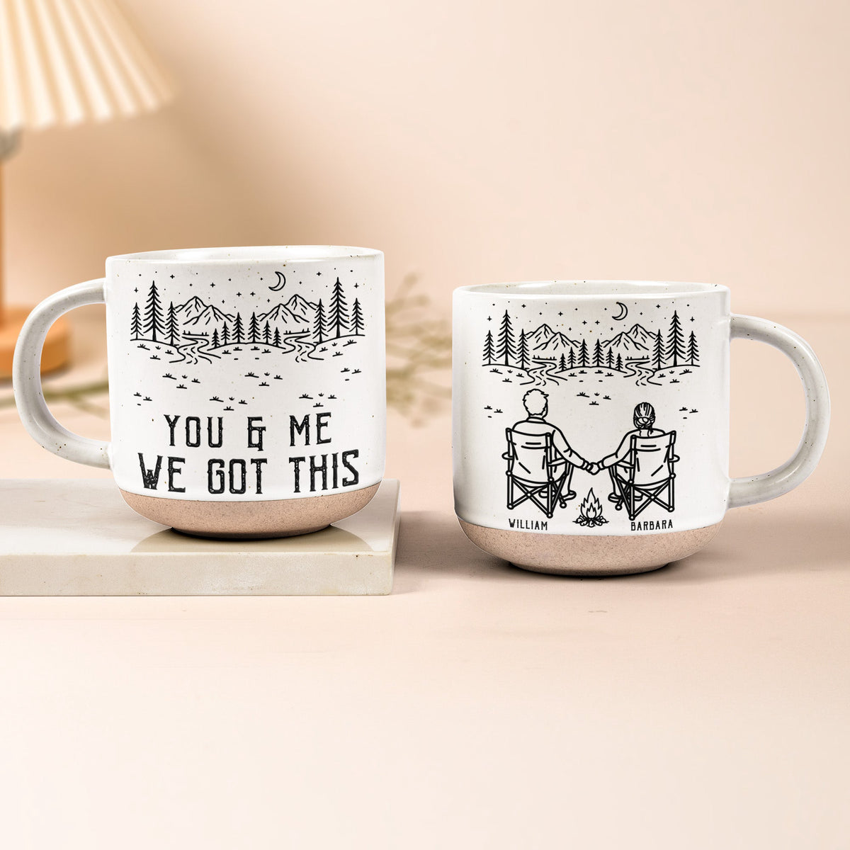 Couple Gifts You & Me We Got This Anniversary Gifts - Personalized Mug