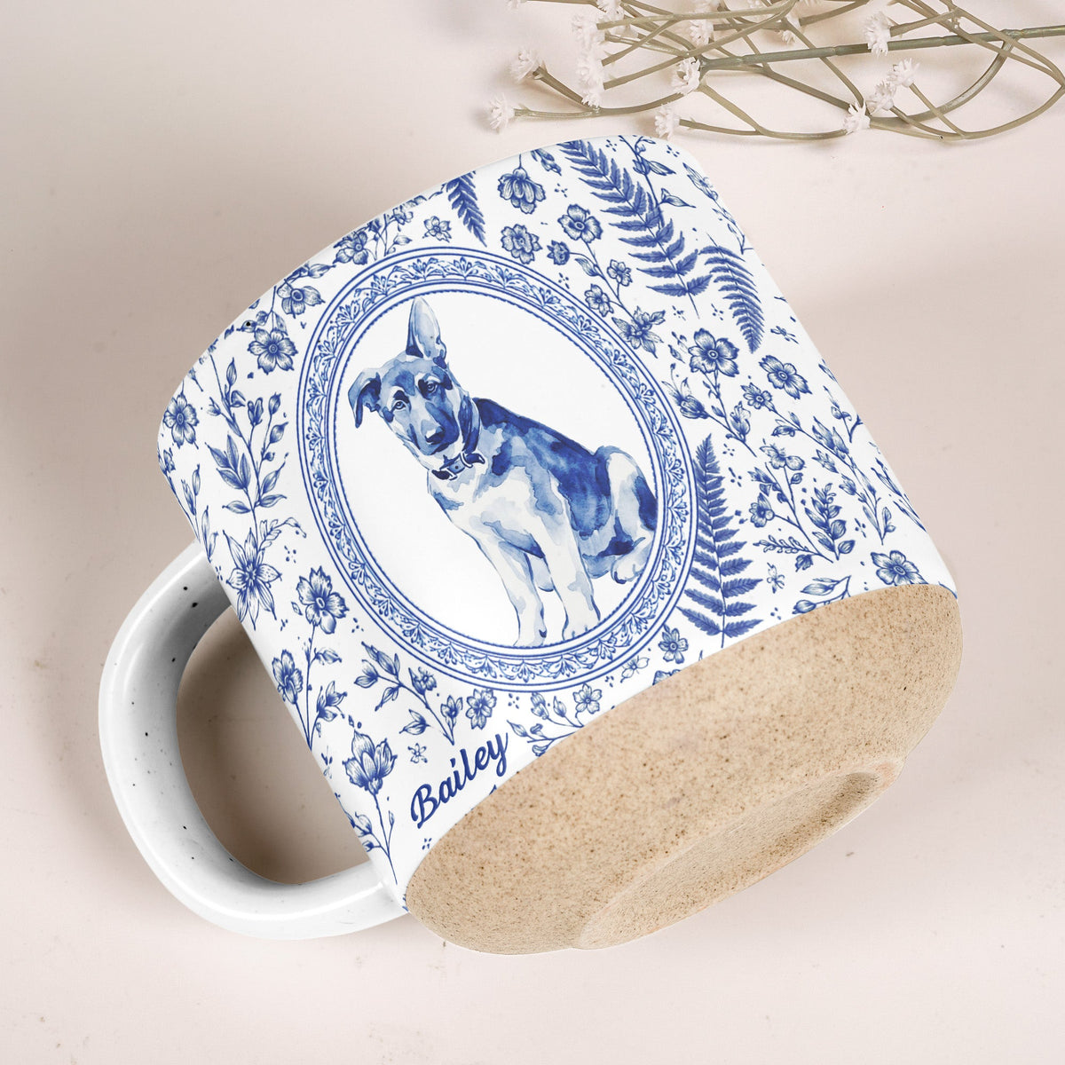Custom Photo Pet Portrait - Personalized Mug