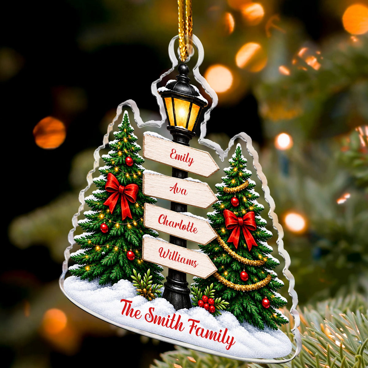 Custom_Family_Name_Christmas_Signpost_Gift_For_Family_Personalized_Ornament_3