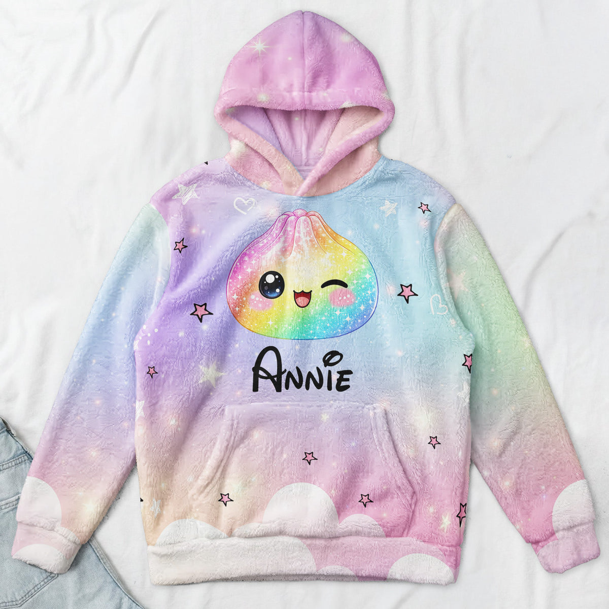 Cute Dumpling Custom Name - Personalized Hoodie