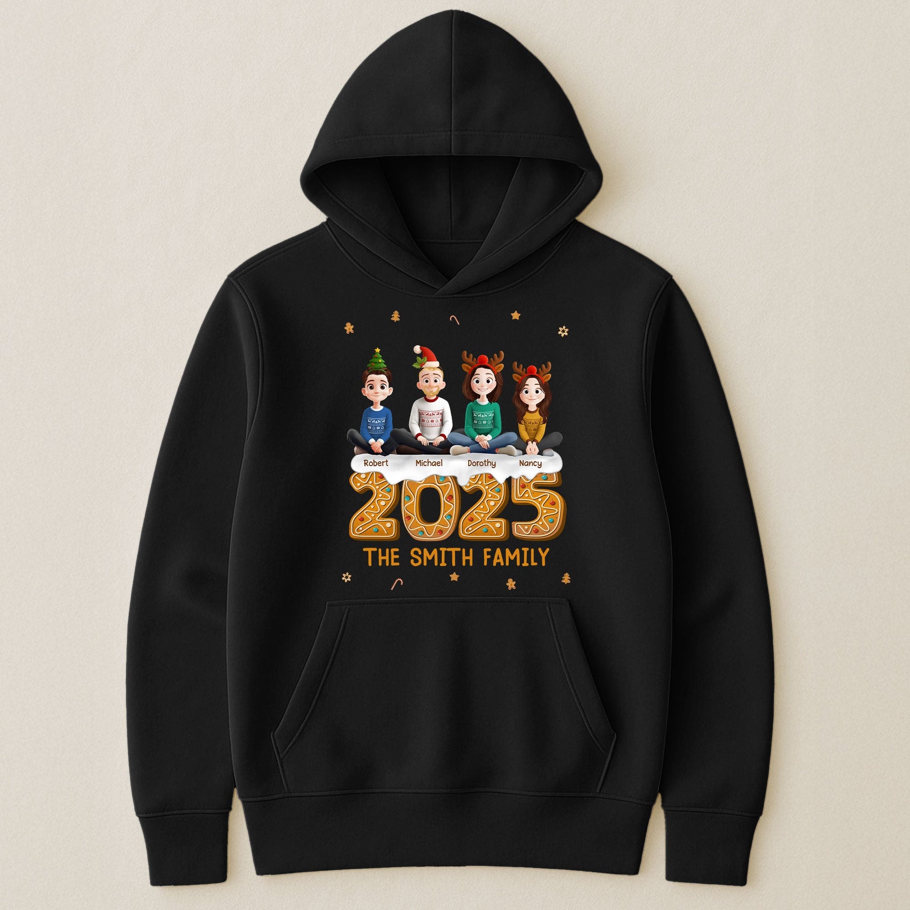 Family 2026 - Gingerbread Version - Personalized Shirt