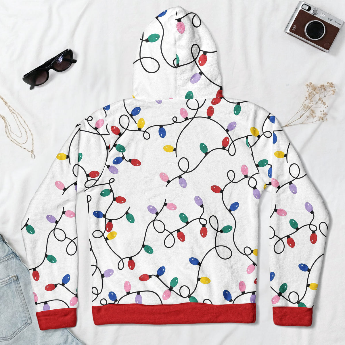 Family Christmas Initial - Personalized Hoodie
