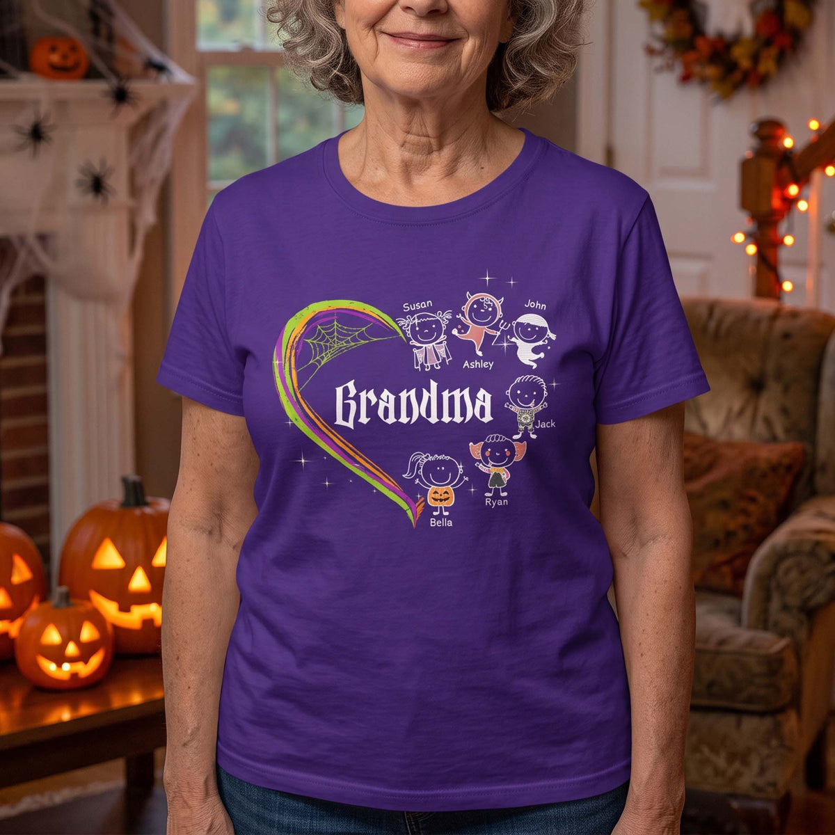 Grandma Monster Love - Personalized Shirt