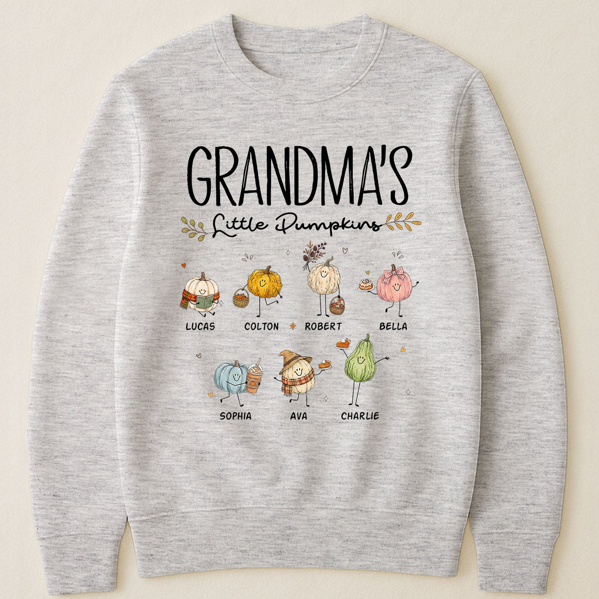 Grandma's Little Pumpkins - Personalized Shirt