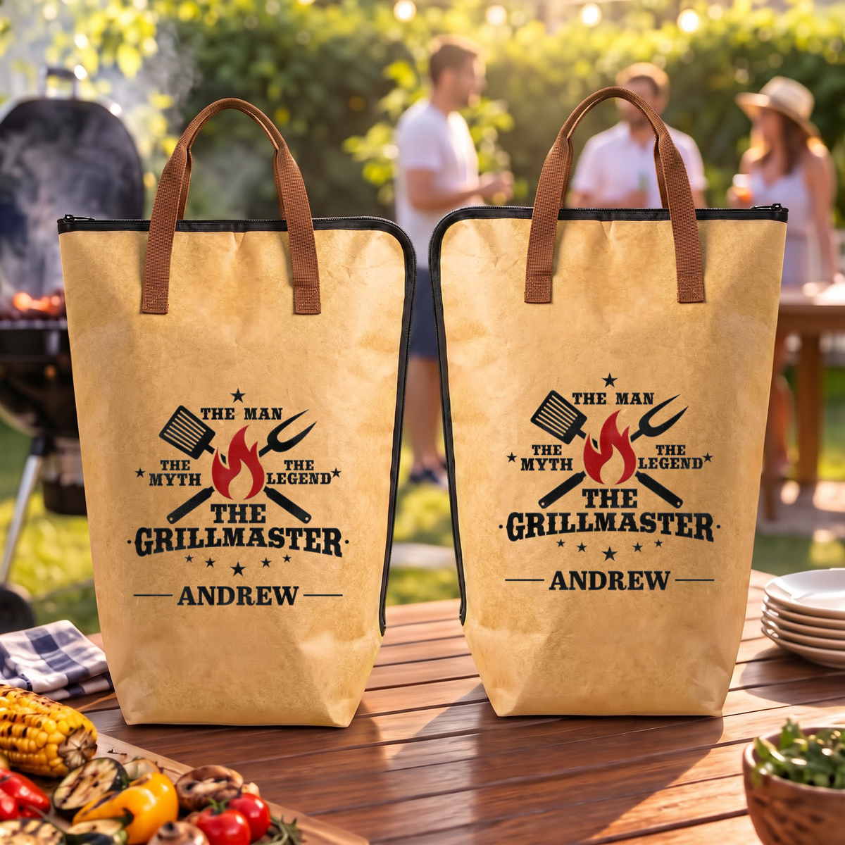Grill Master, King Of The Bbq - Personalized BBQ Blanket