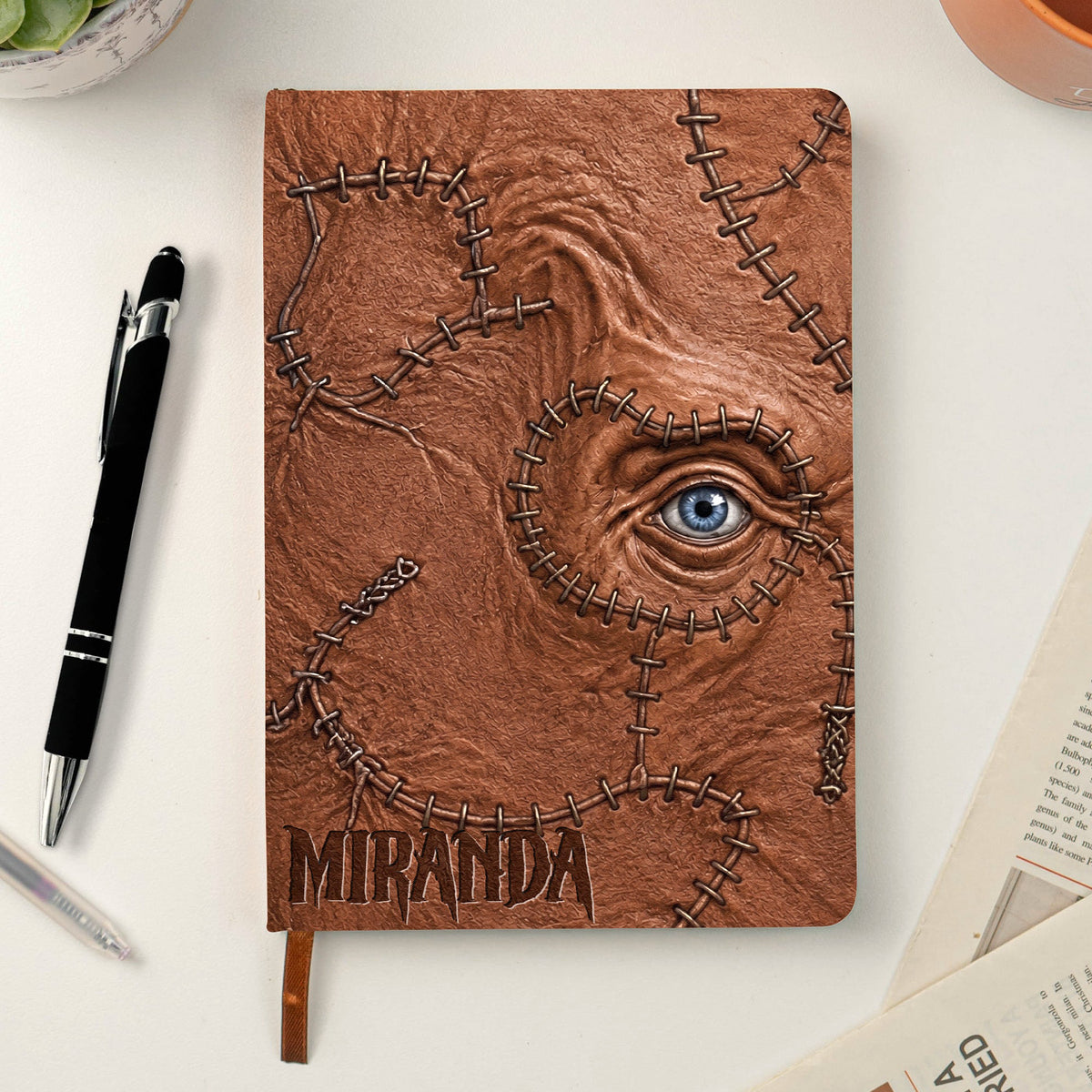 Grimoire Witchy Vibe Print - Personalized Journal