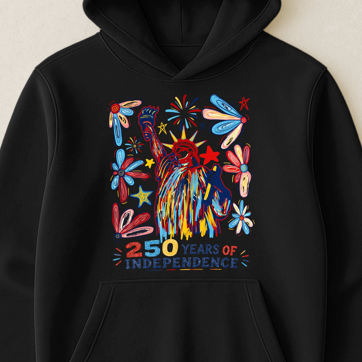 250 Years Independence Retro Style Colorful - Shirt