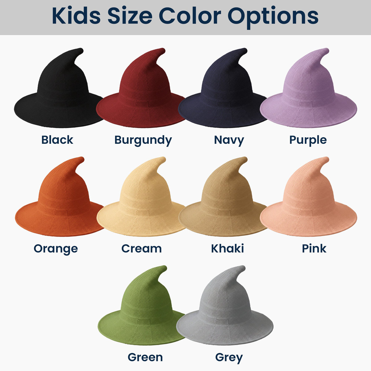 Halloween Gift For Kids Trick Or Treat Hat - Personalized Witch Hat