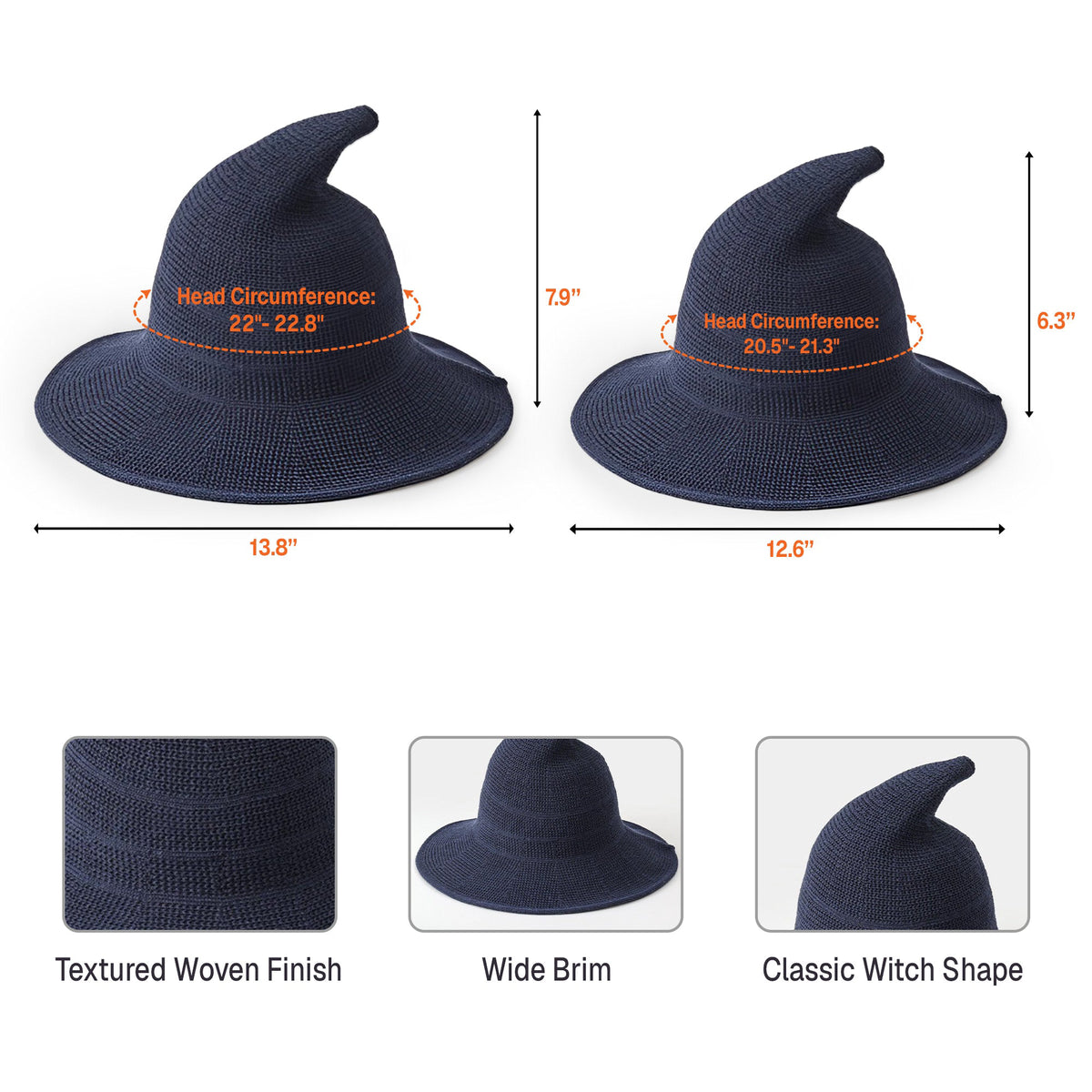 Halloween Gift For Kids Trick Or Treat Hat - Personalized Witch Hat