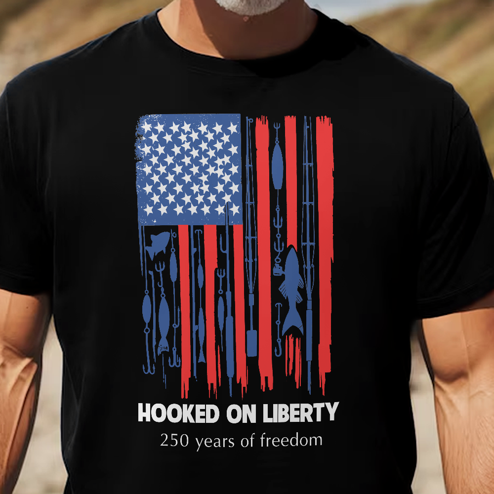Hooked On Liberty - Shirt