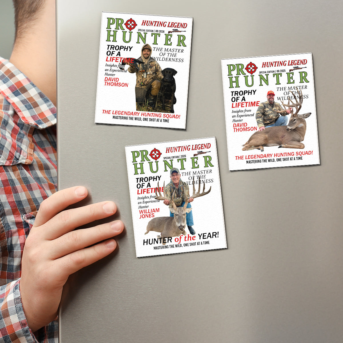 Hunter Of The Year! - Personalized Magnet