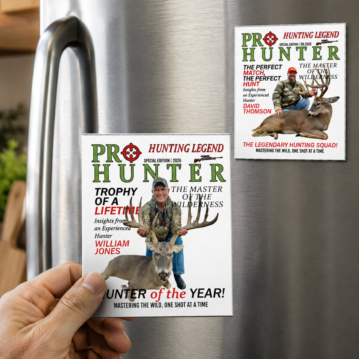 Hunter Of The Year! - Personalized Magnet