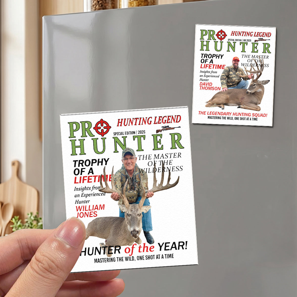 Hunter Of The Year! - Personalized Magnet
