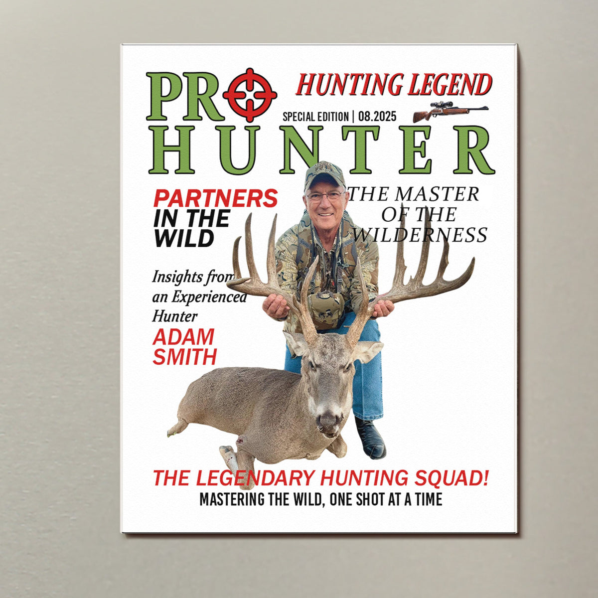 Hunter Of The Year! - Personalized Magnet