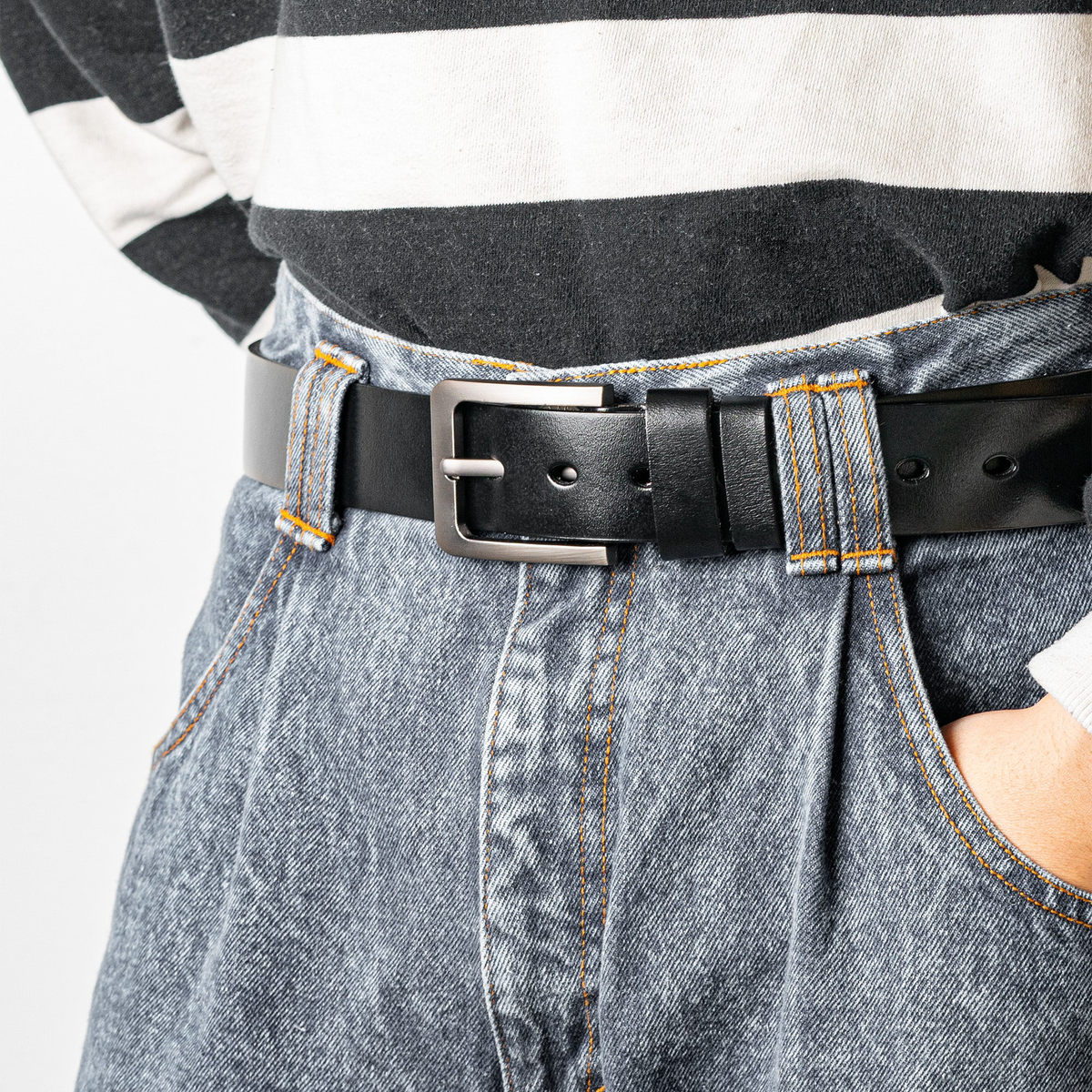 I Licked It, So It's Mine Naughty Funny Gift For Husband, Boyfriend - Engraved Leather Belt