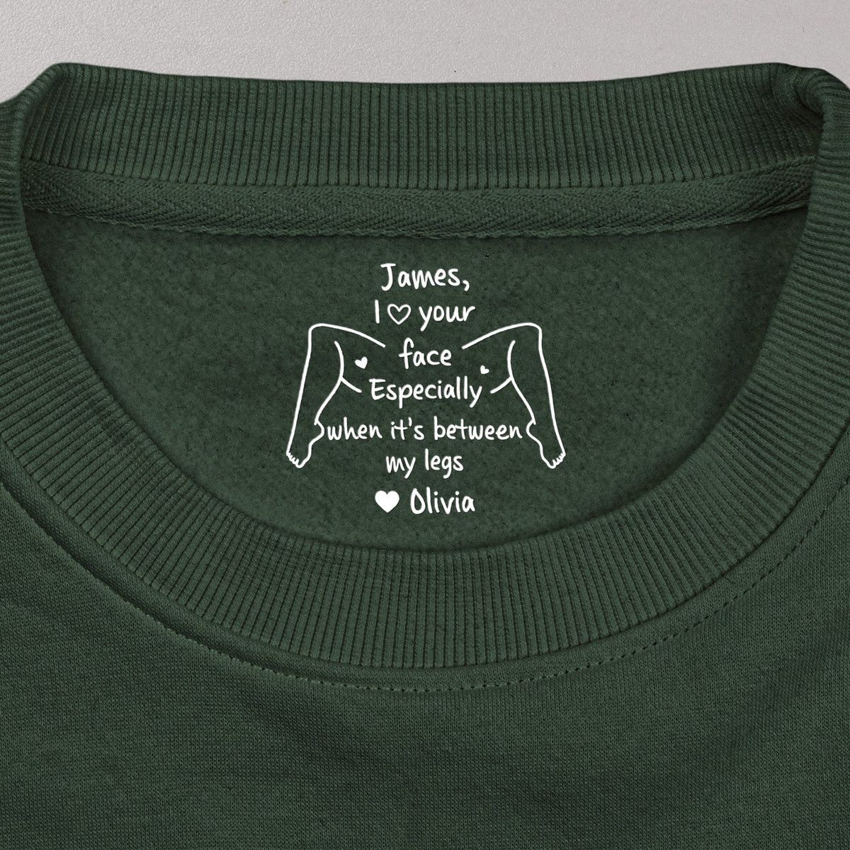 I Love Your Face Especially When It's Between My Legs - Personalized Shirt