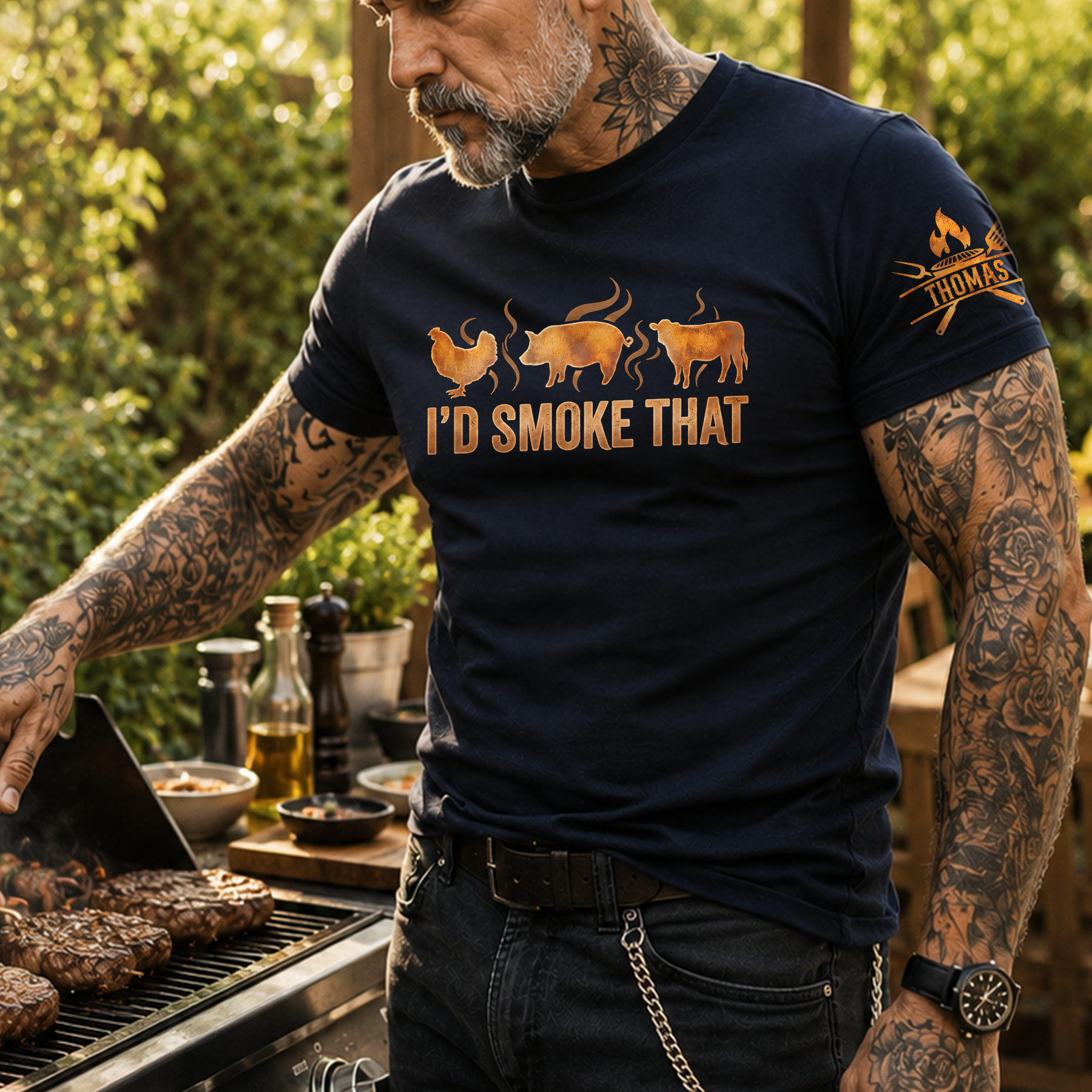 I'd Smoke That - Personalized Shirt