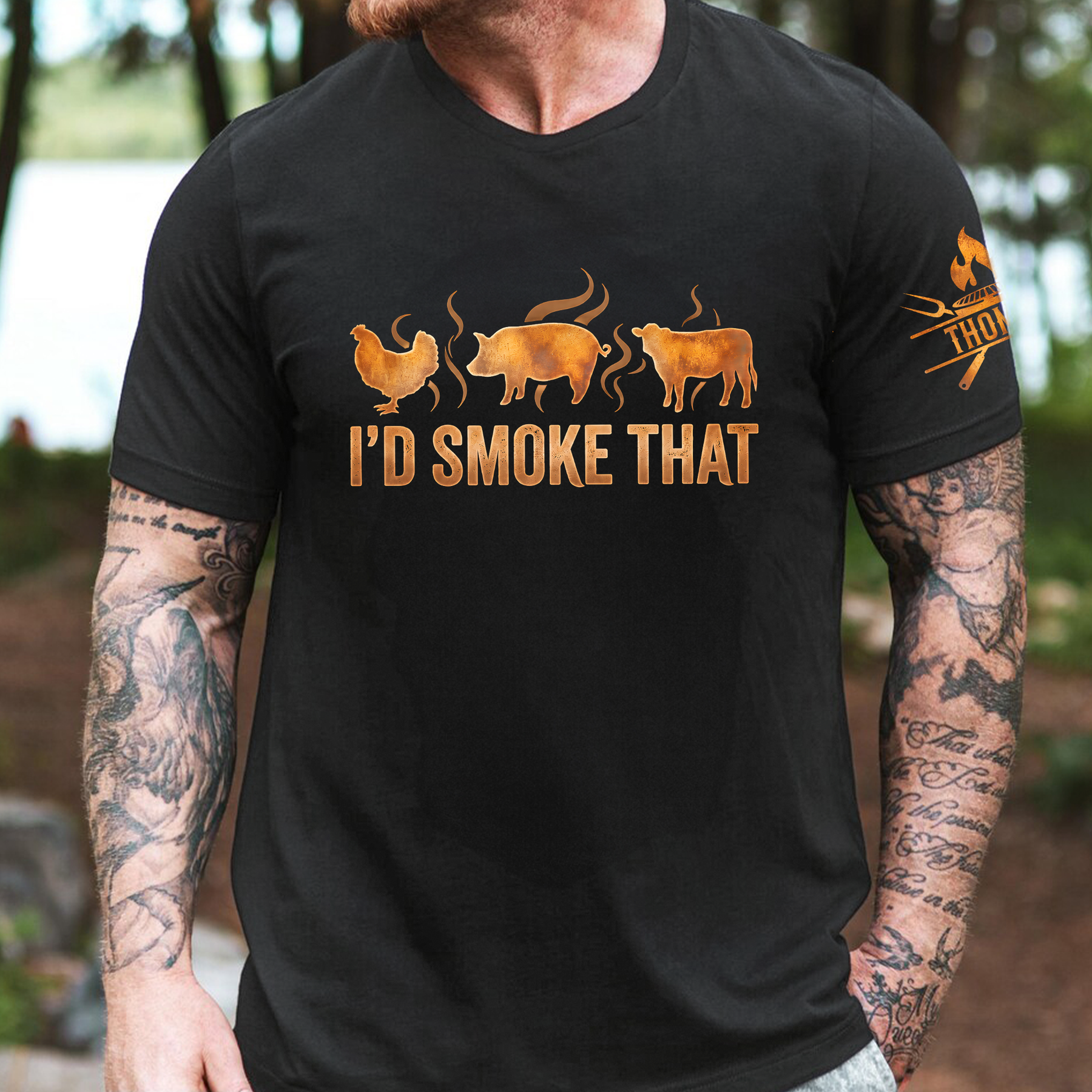 I'd Smoke That - Personalized Shirt