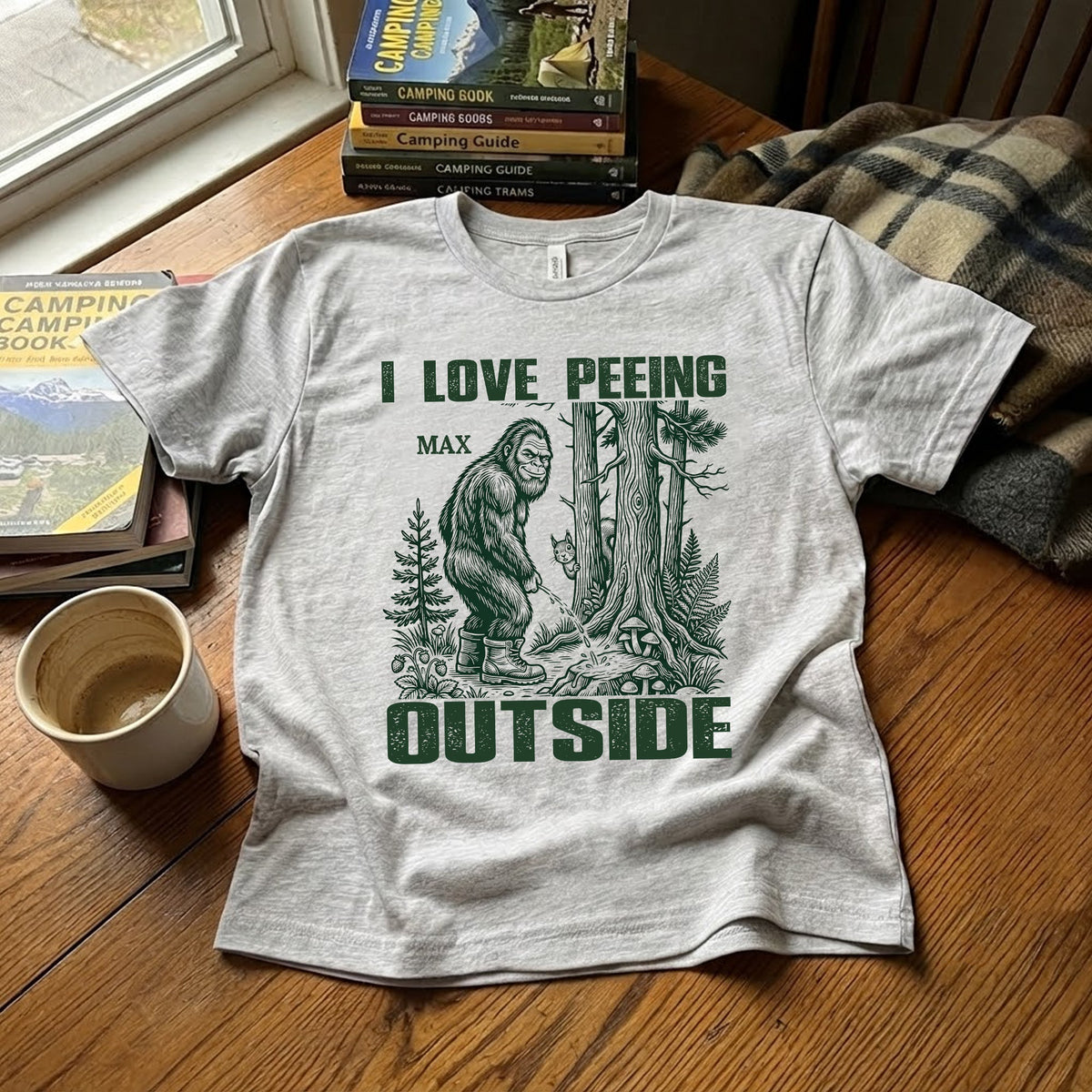 I Love Peeing Outside - Personalized Shirt