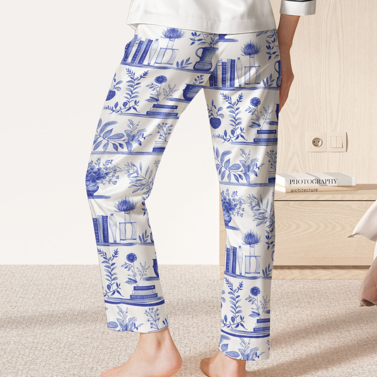 I'm Booked Tonight - Personalized Satin Pajama Pants