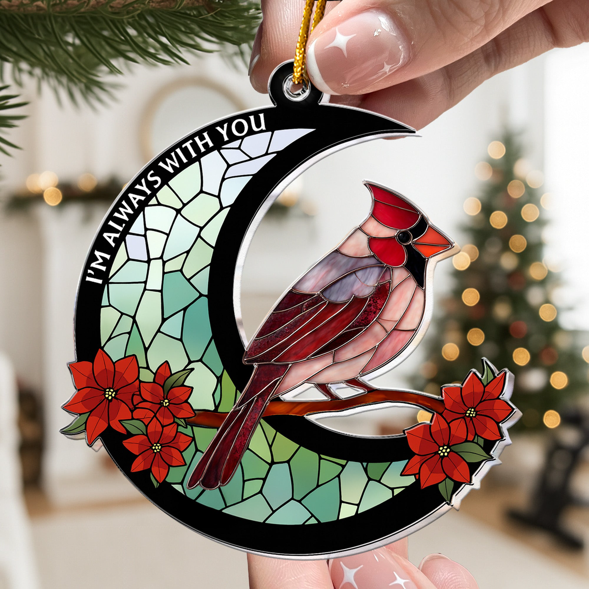 I'm Always With You - Acrylic Ornament