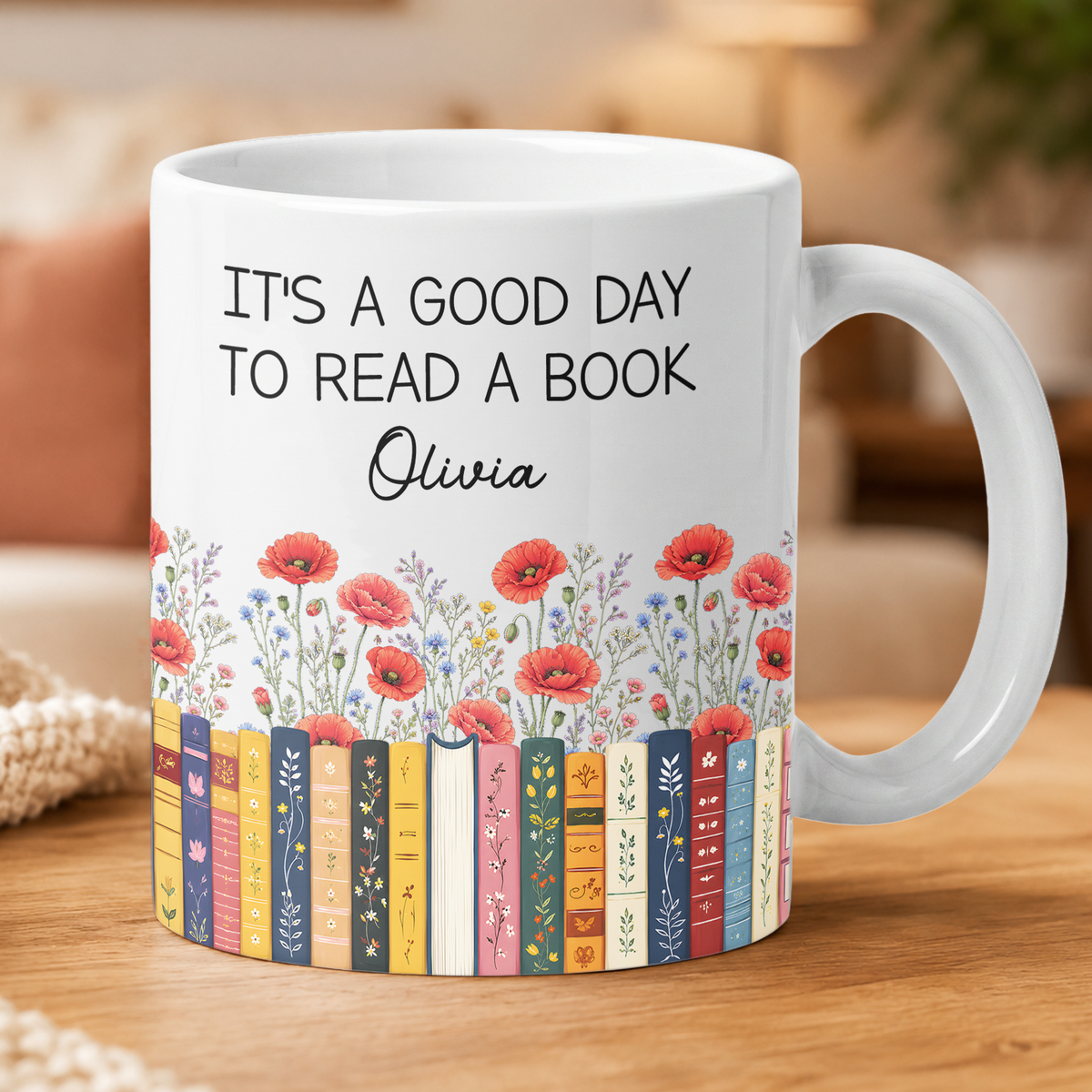 It's A Good Day To Read A Book - Personalized Mug