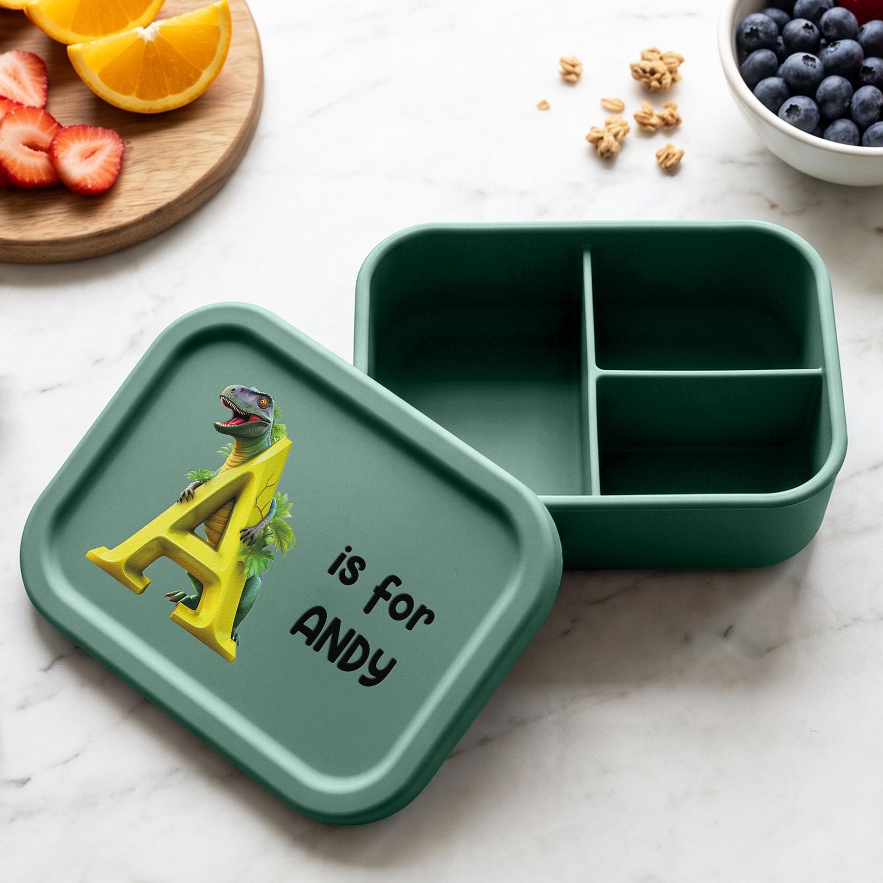Kid Initial Name - Personalized Lunch Box