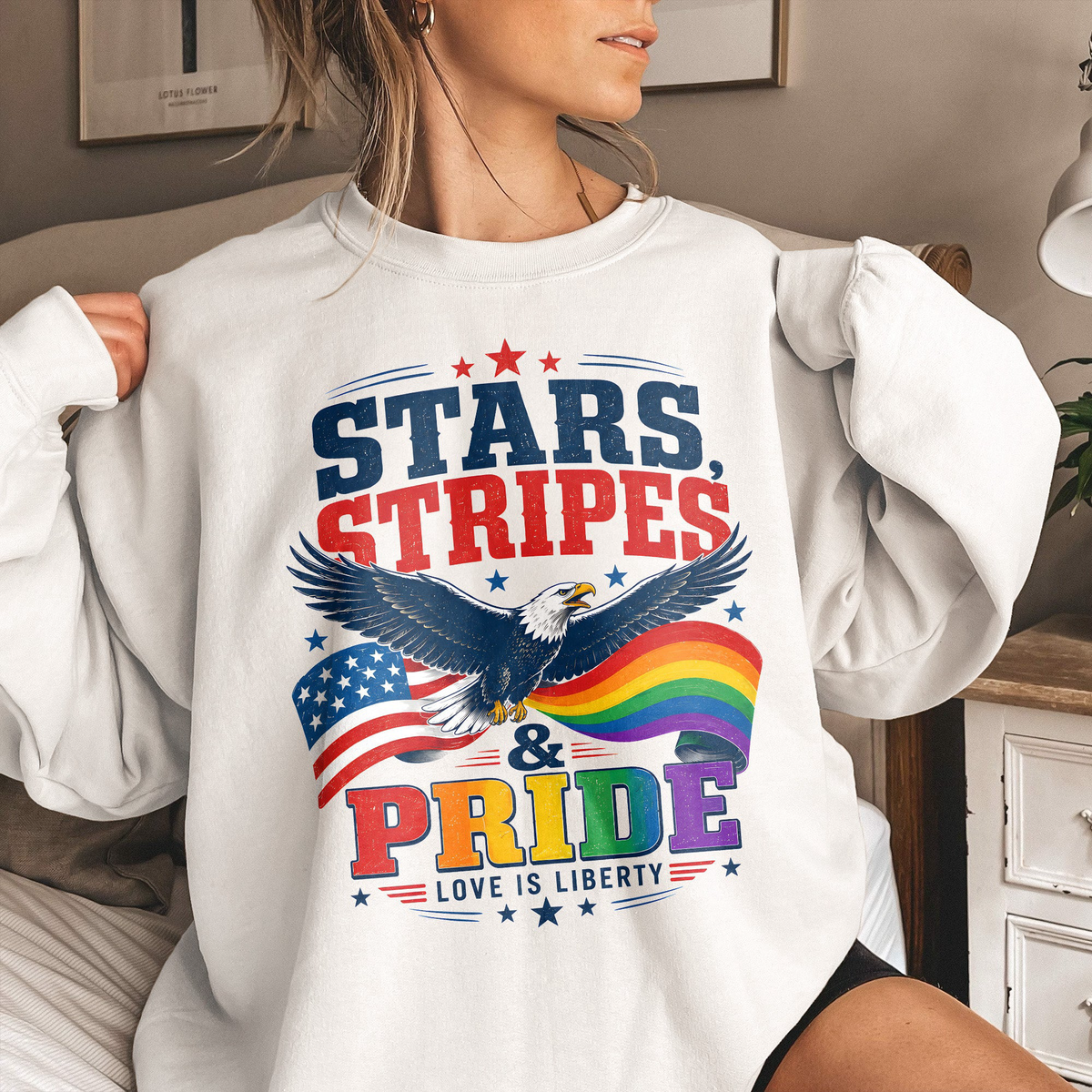 Love Is Liberty Lgbtq+ - Shirt