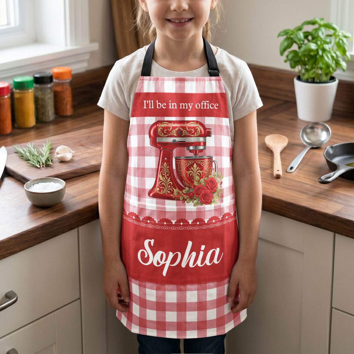 Baked With Love, Gift For Baker, Baking Lover, - Personalized Apron