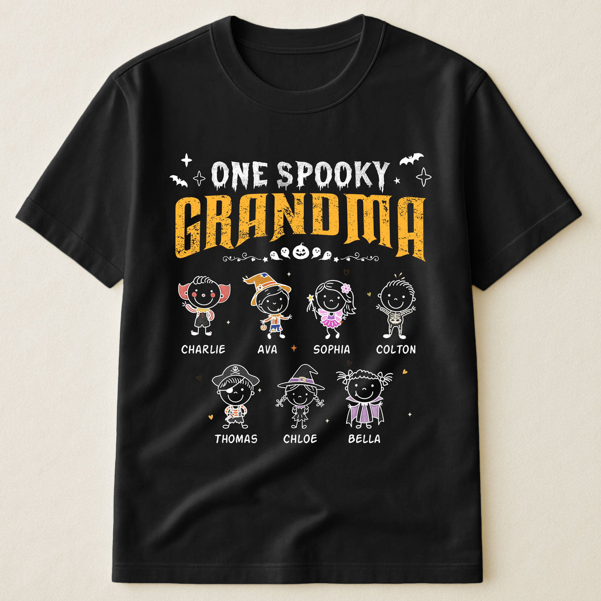 One Spooky Grandma Doodle - Personalized Shirt