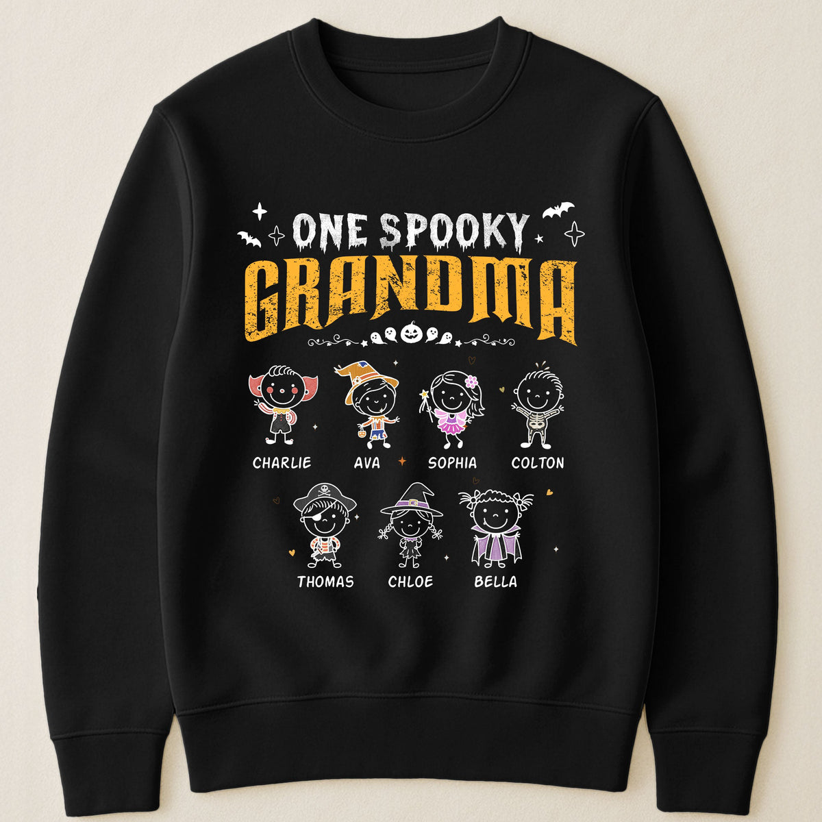 One Spooky Grandma Doodle - Personalized Shirt