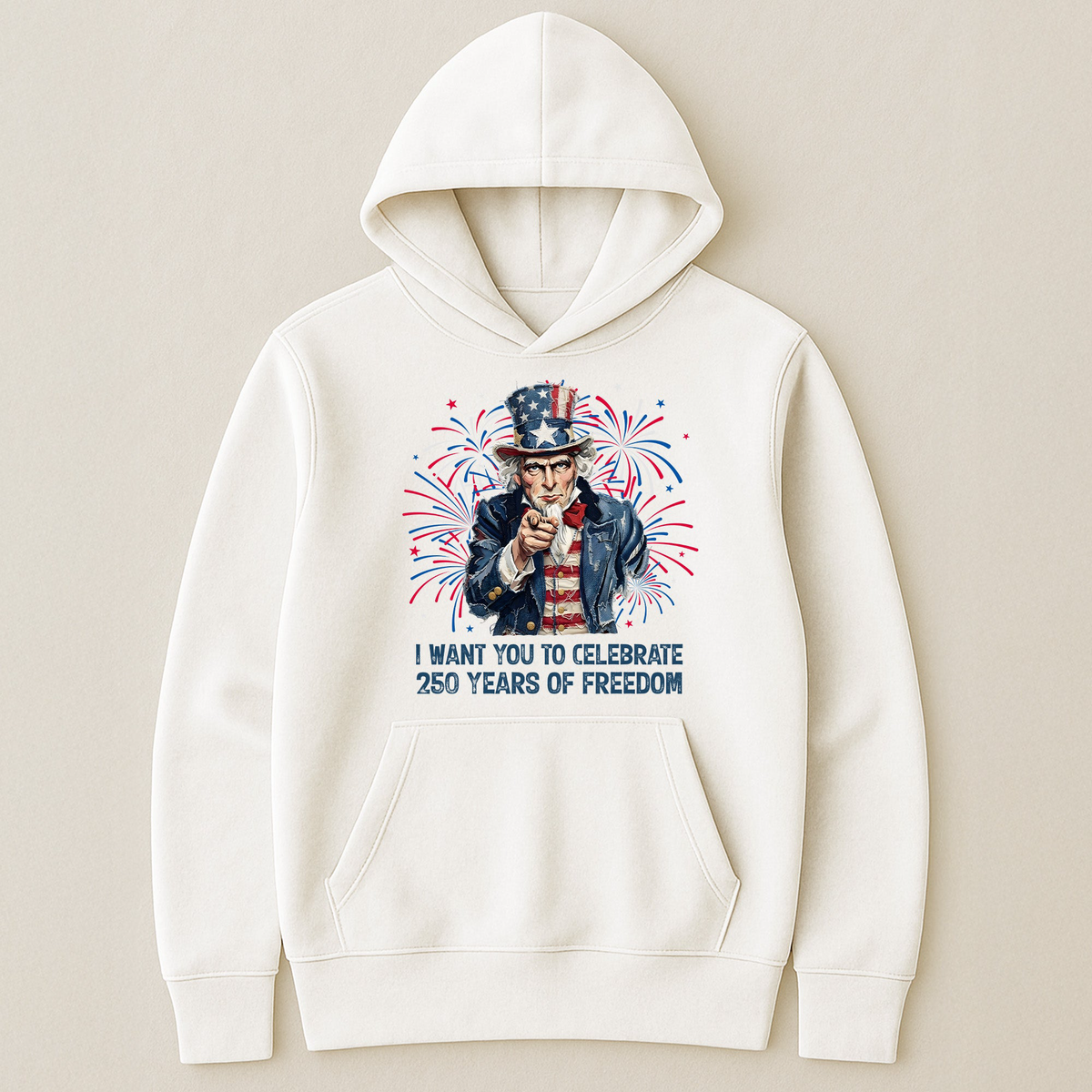 Patchwork Style Usa Uncle Sam Print - Shirt