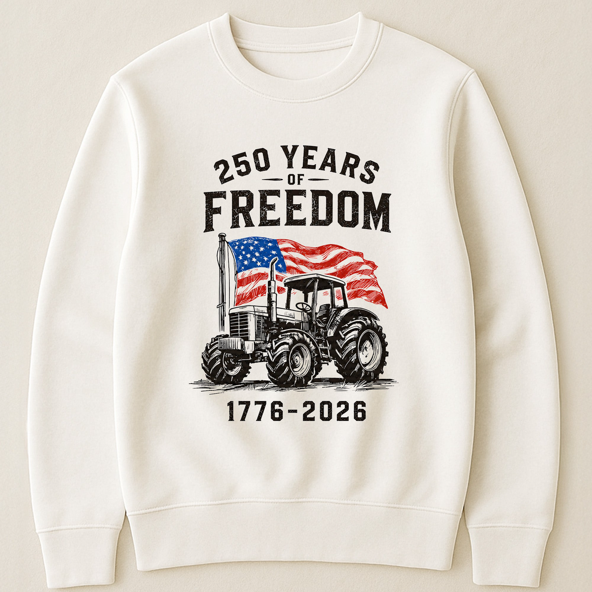 Patriotic Tractor 250 Years - Shirt