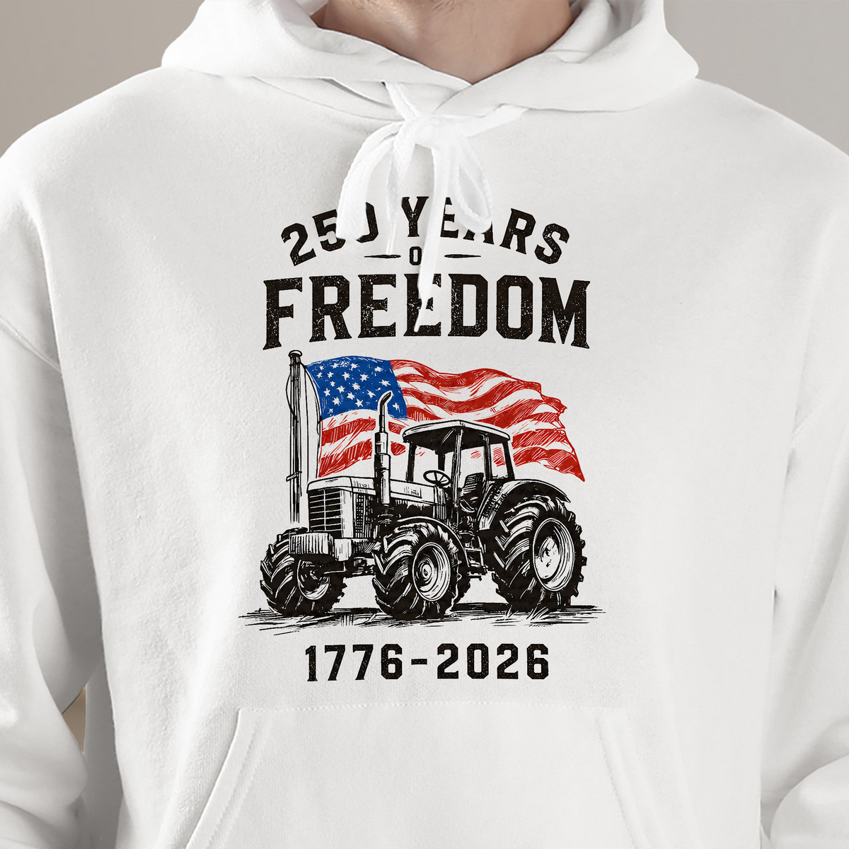 Patriotic Tractor 250 Years - Shirt