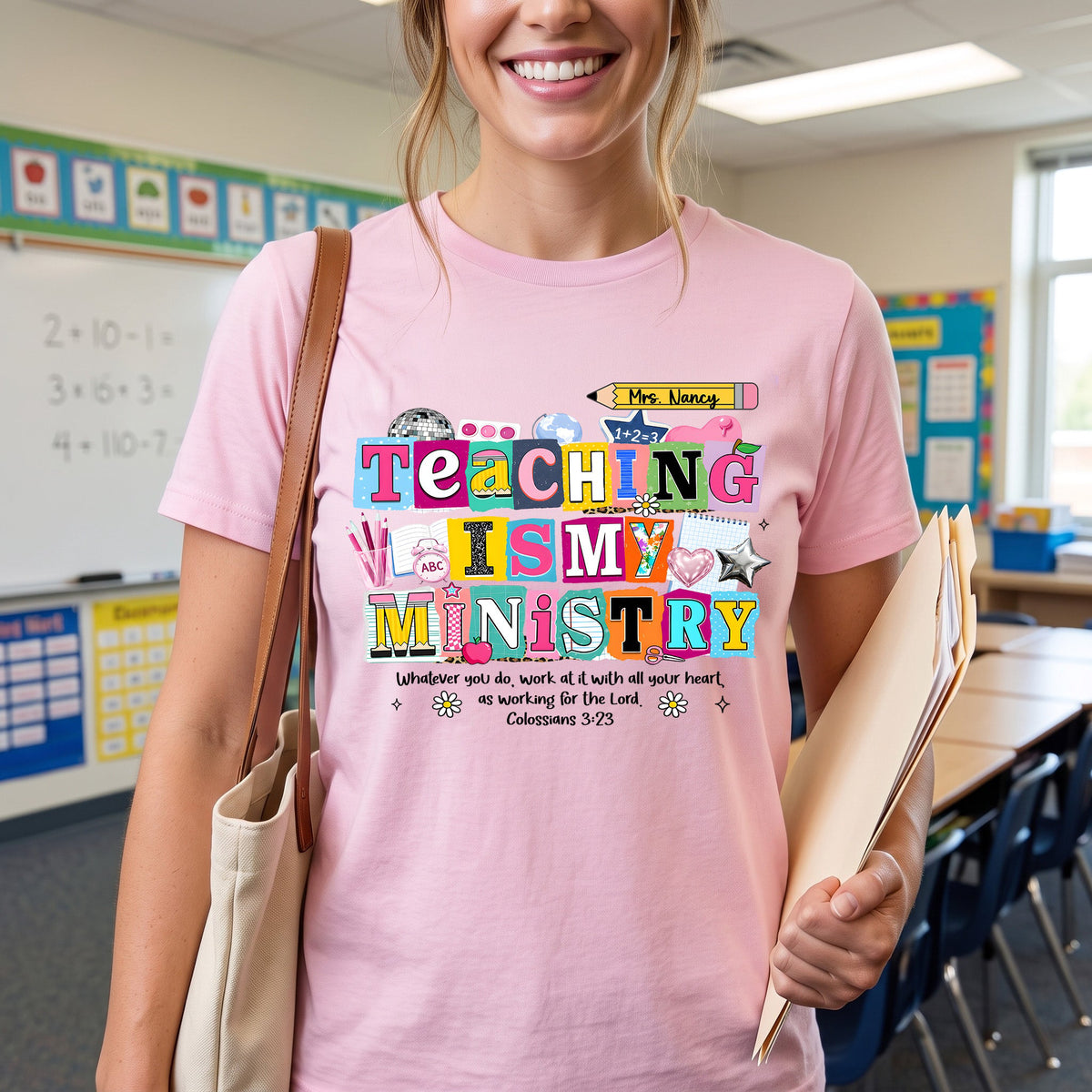 Teaching Is My Ministry - Personalized Shirt