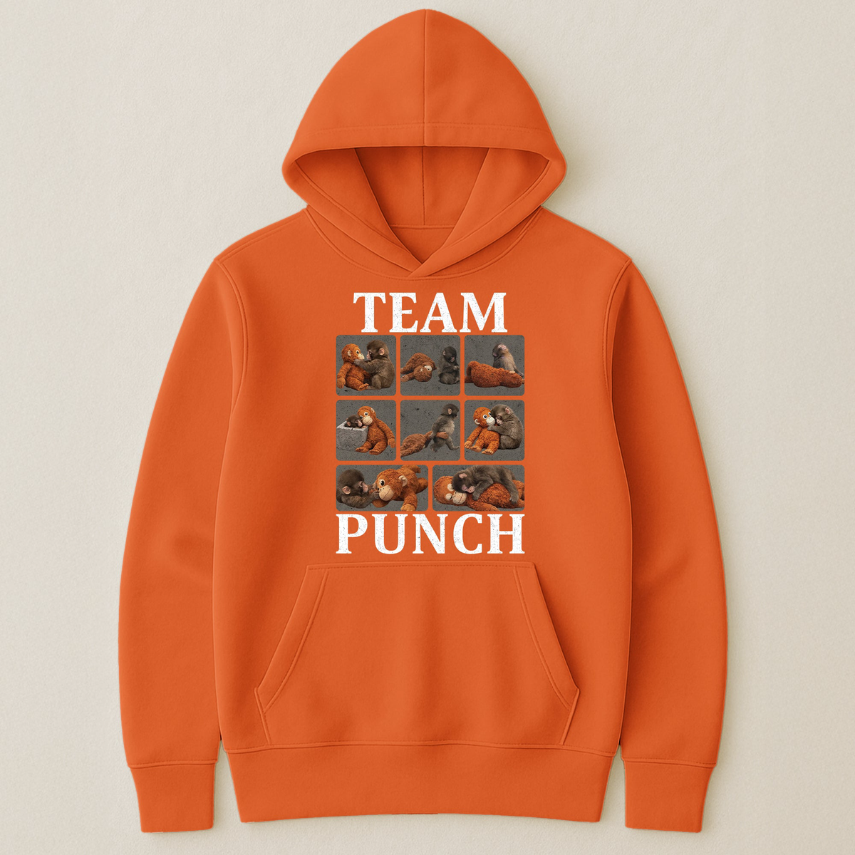 Team Punch - Punch Monkey Lovers, Animal Support, Peace Lovers - Shirt