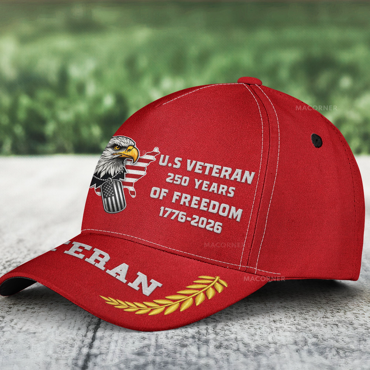 U.S Veteran 250 Years Of Freedom - Classic Cap